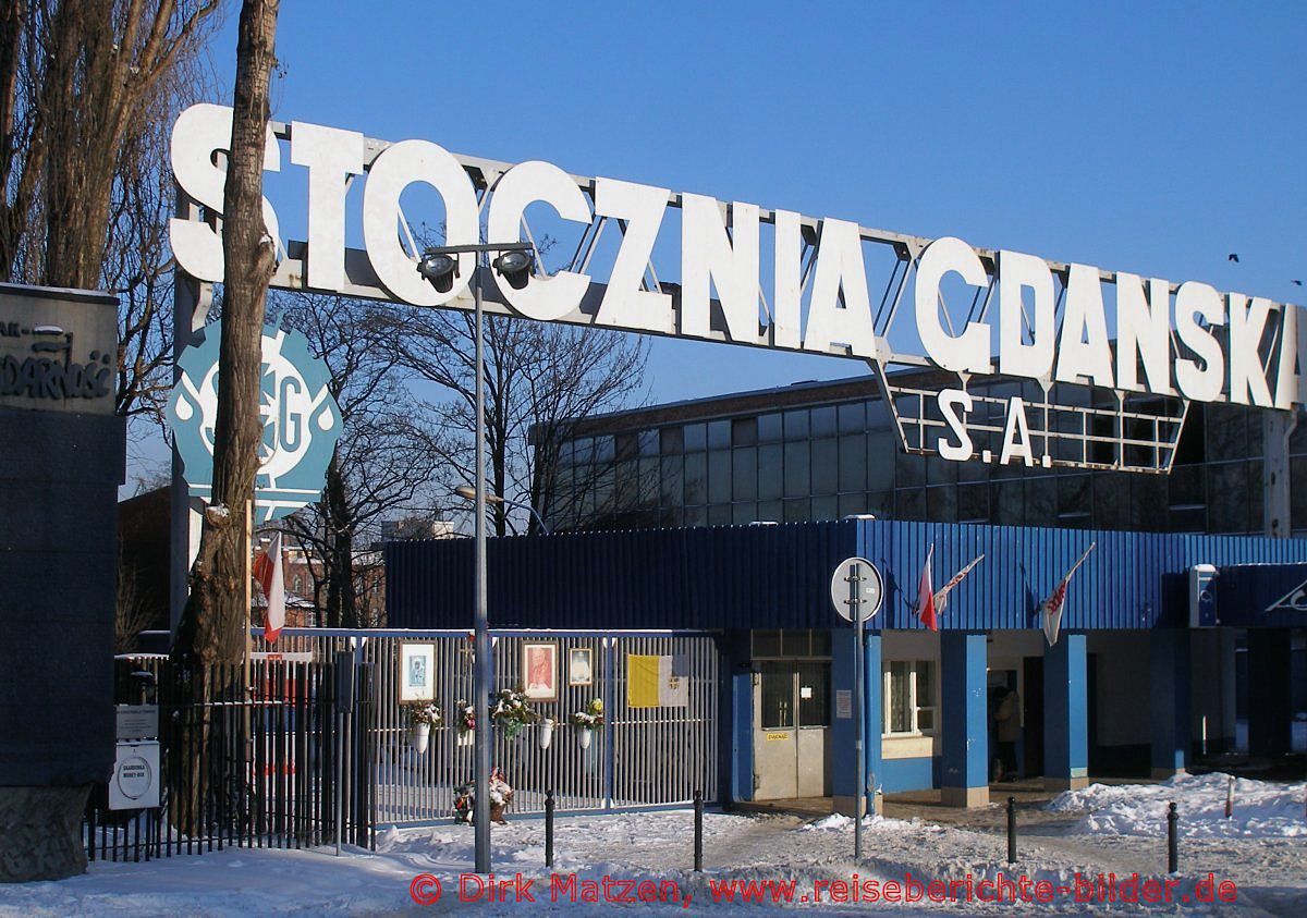 Gdansk (Danzig), Werfteingang