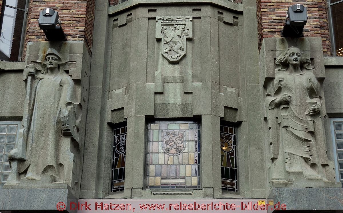 Den Haag, Bijenkorf, Detail