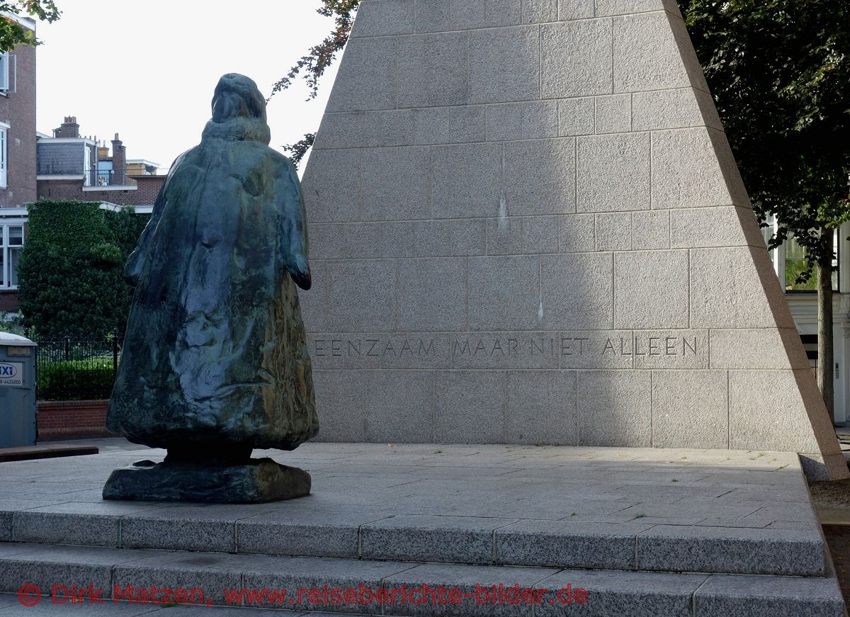 Den Haag, Denkmal Knigin Wilhelmina