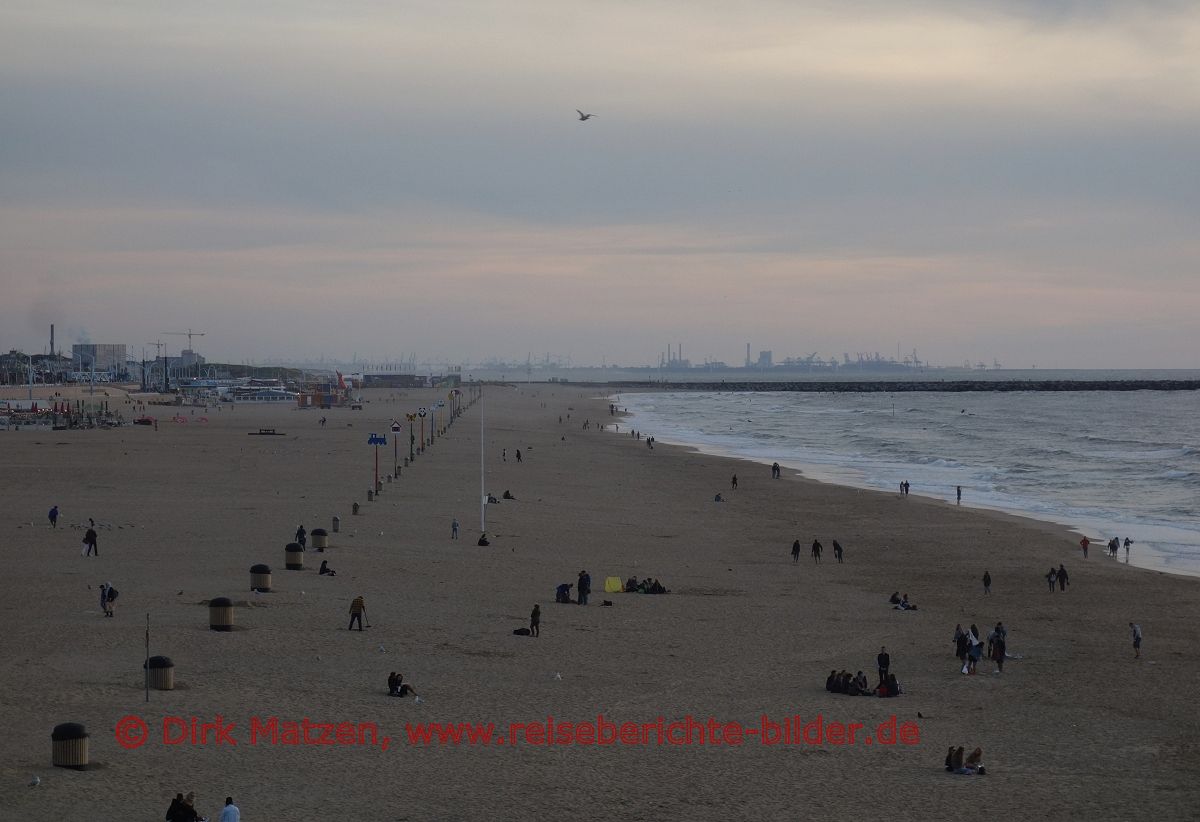 Strand Scheveningen, Rotterdam Maasvlakte