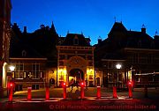 Den Haag, mauritspoort-nachts-beleuchtet