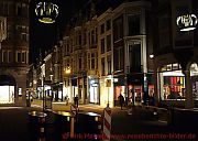 Den Haag, strasse-noordeinde-nachts