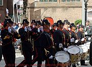 Den Haag, prinsjesdag-marschierender-musikzug