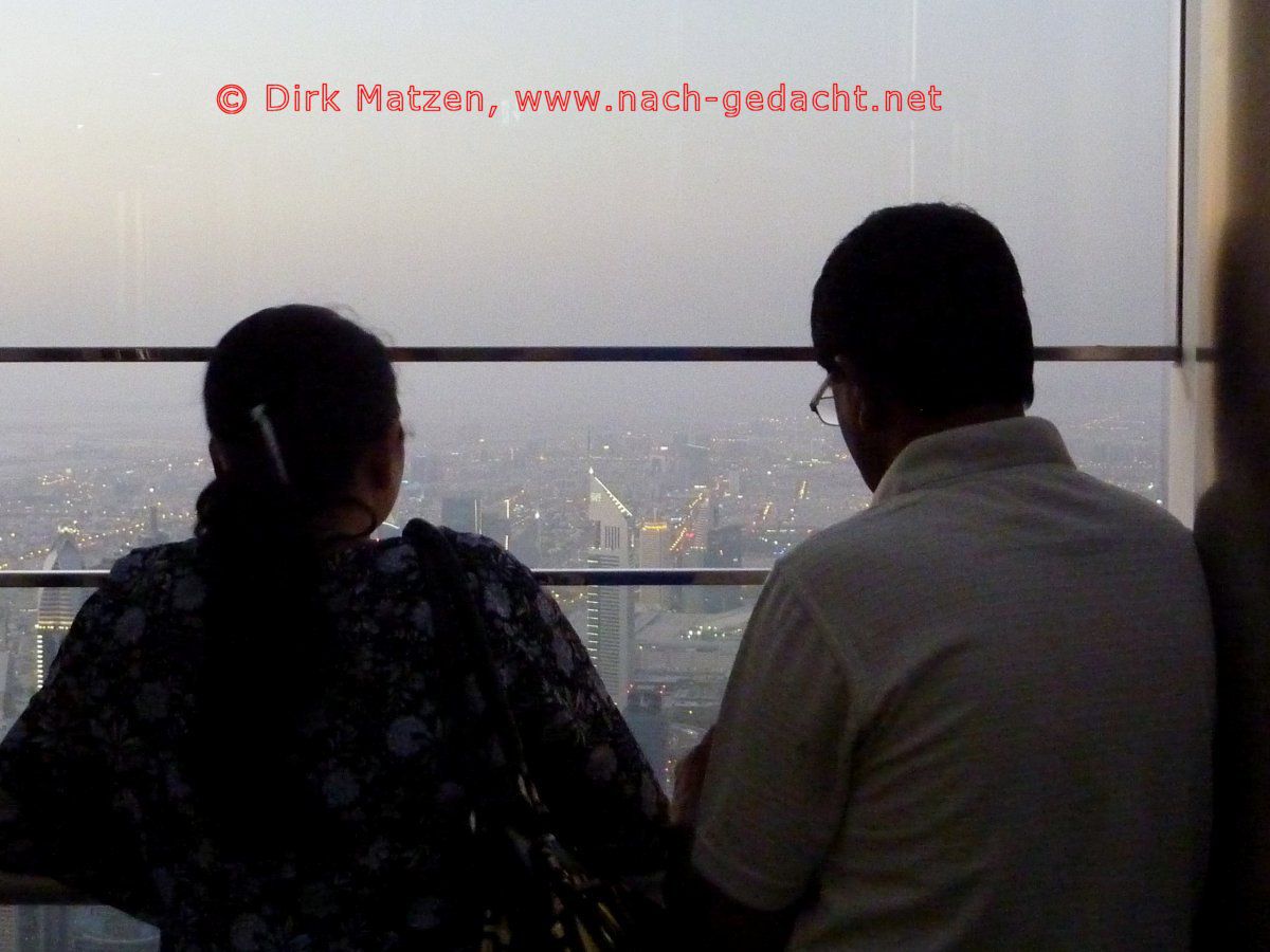 Dubai, Aussicht vom Burj Khalifa