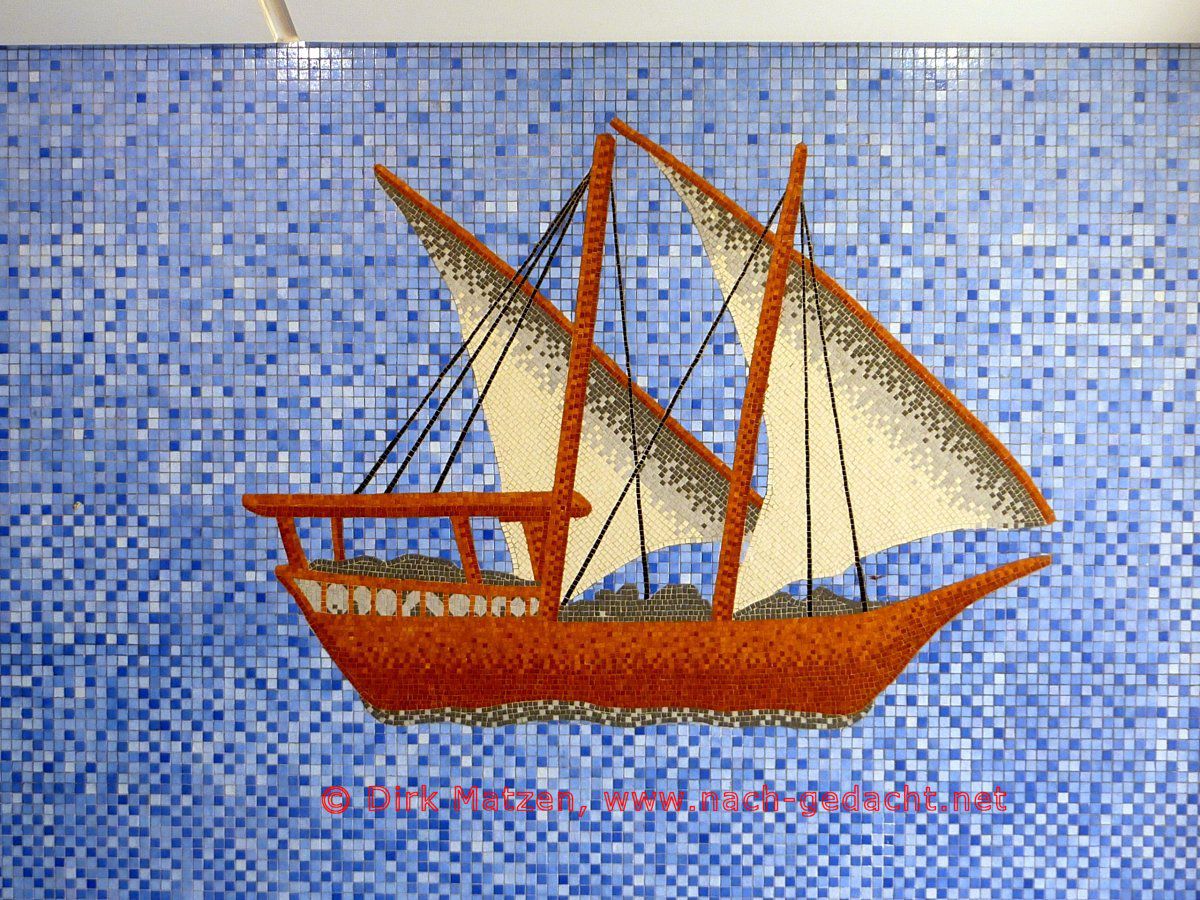 Mosaik mit einem 
