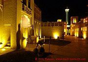 Dubai, heritage-village_nachts