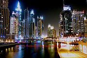 Dubai, marina_nachts