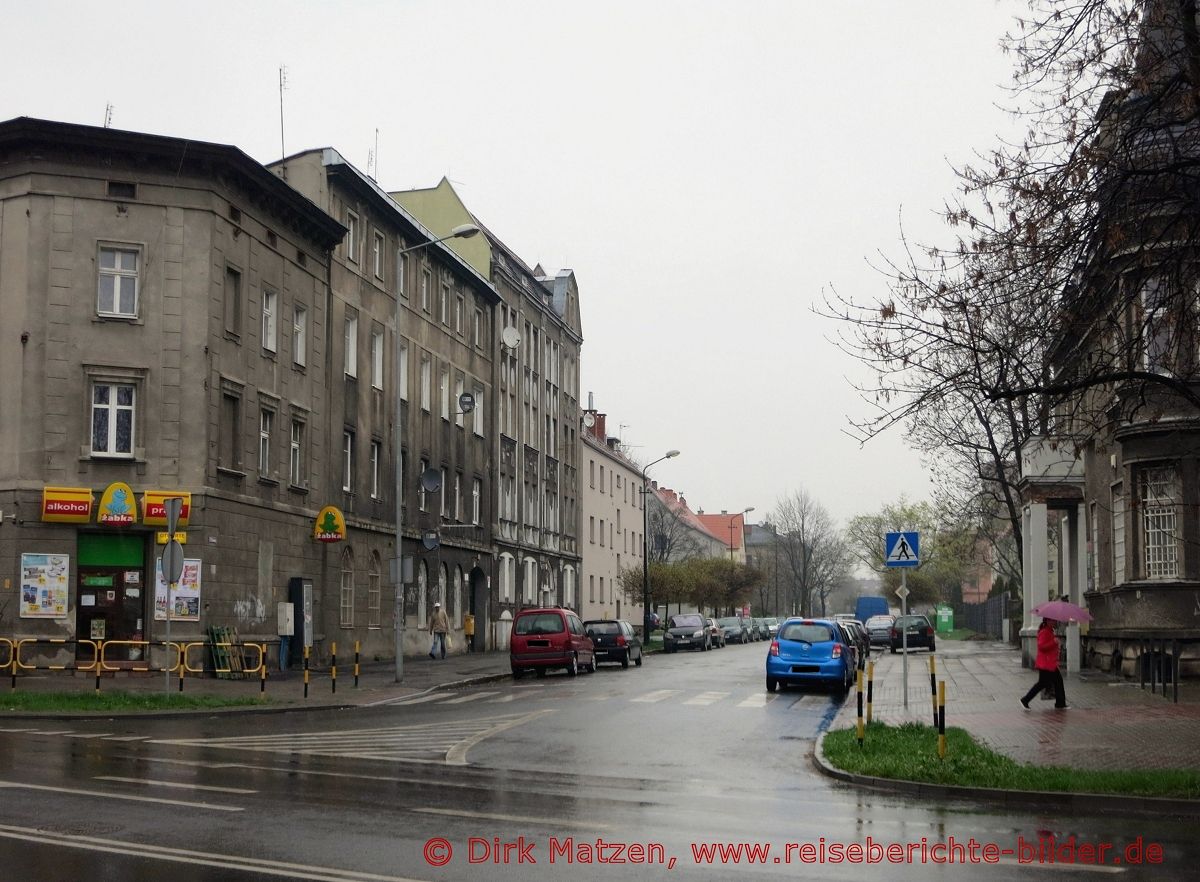 Gleiwitz, Wohnstrasse ulica Dziewanny