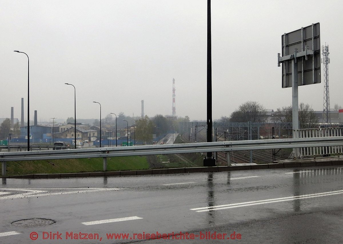 Gleiwitz, Schlote Industriegebiet
