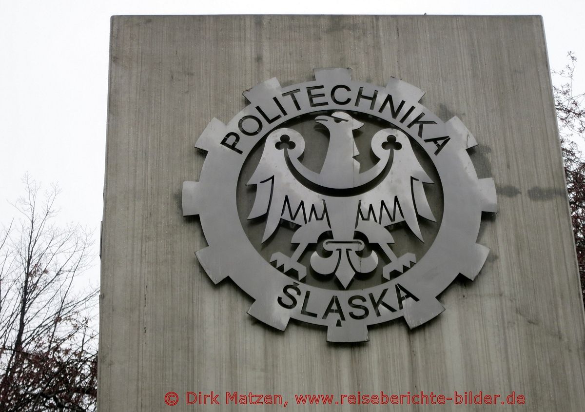 Gleiwitz, Logo der Politechnika Slaska