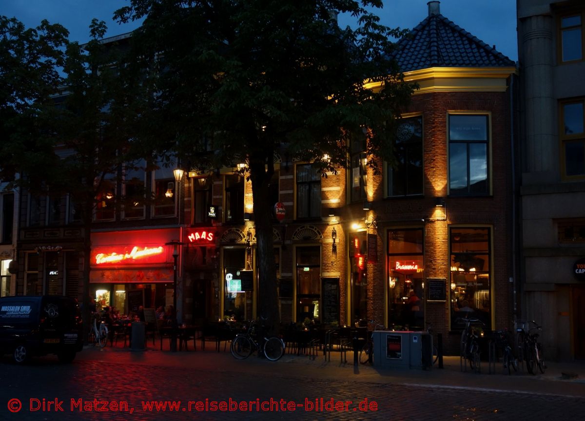 Groningen, Gastronomie am Vismarkt