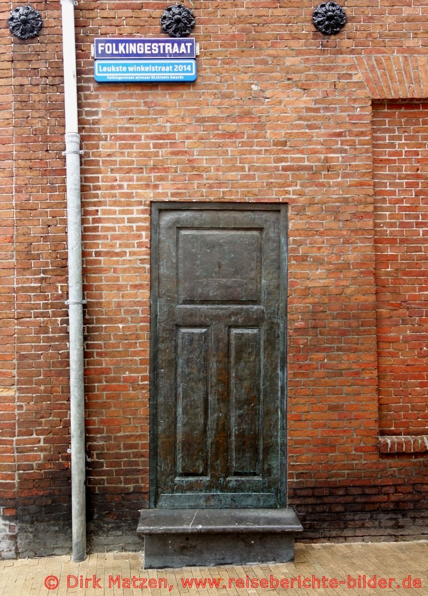 Groningen, Folkingestraat Tür
