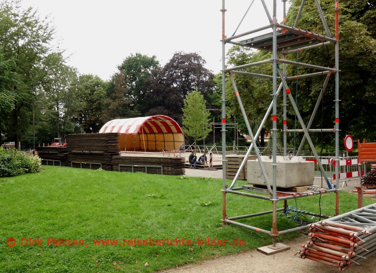 Groningen, Noorderplantsoen Bühne