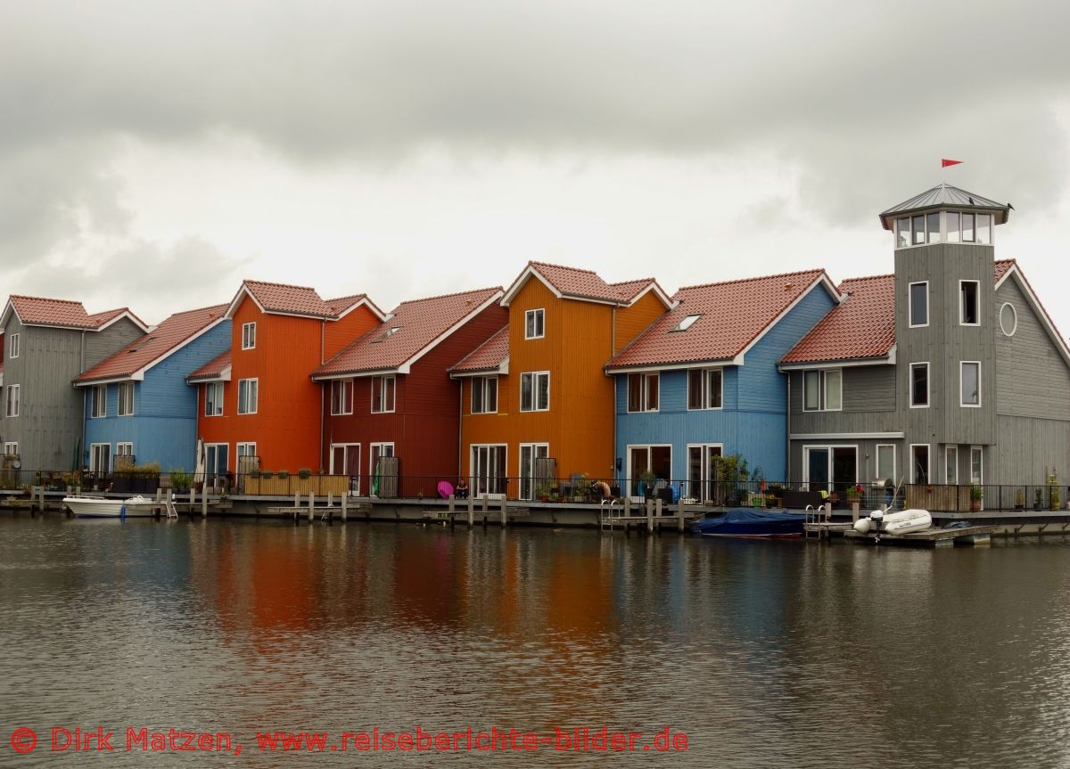 Groningen, Wohnhuser Reitdiep