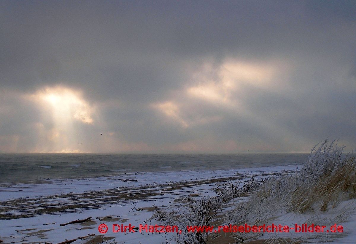 Hel, Lichterspiel ber Ostsee
