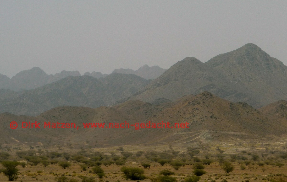 Hatta, Hajar-Gebirge