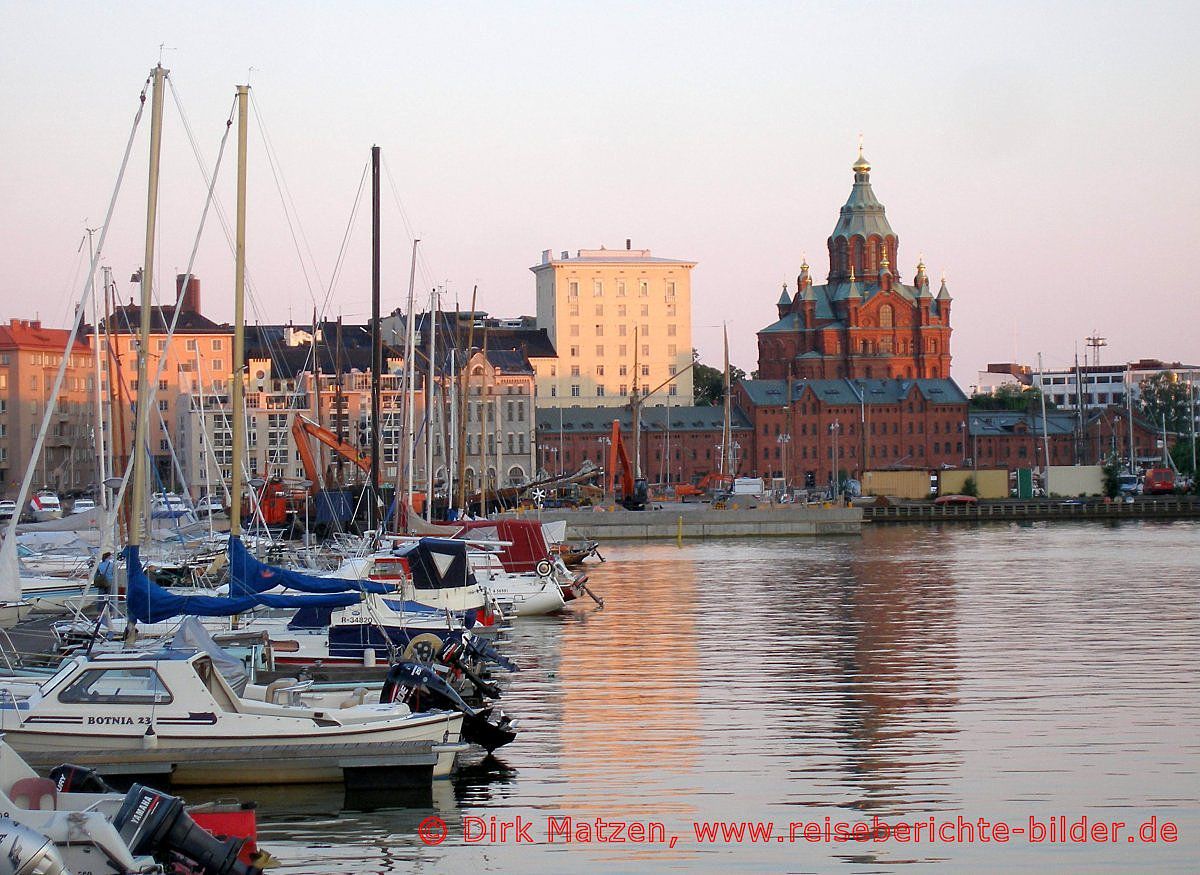 Helsinki, Hafenbecken am Nordhafen