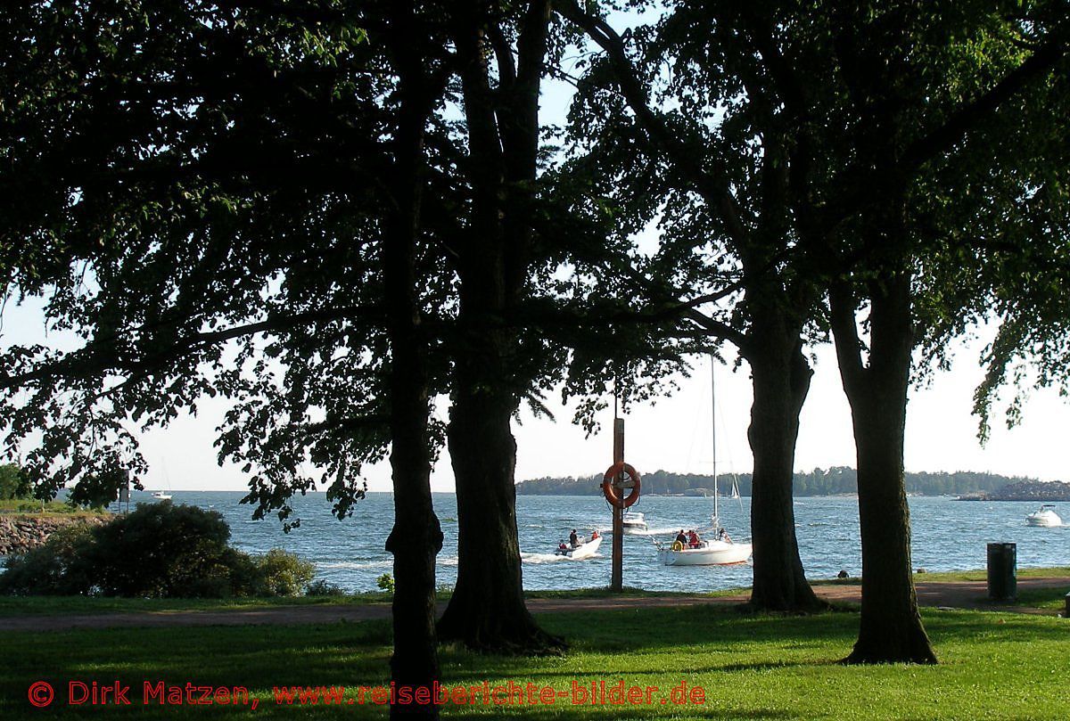 Helsinki, Park am Meer