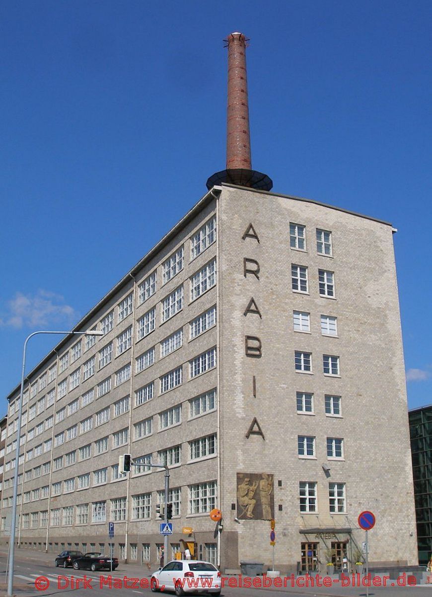 Helsinki, Arabia-Keramikfabrik