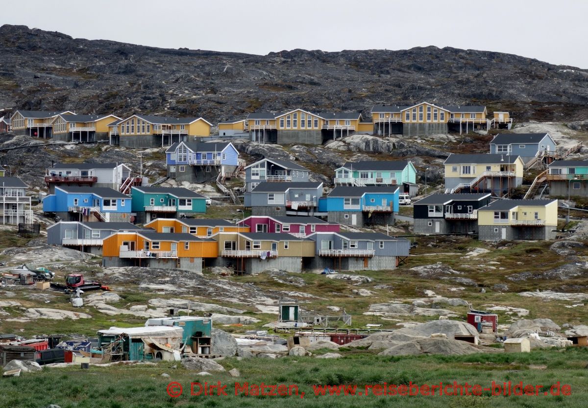 Ilulissat, modernes Wohngebiet
