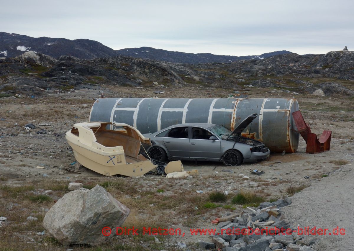 Ilulissat, Müll