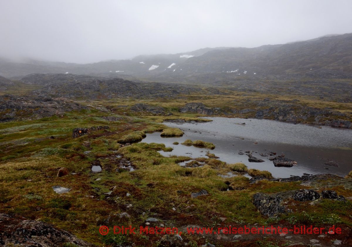 Ilulissat, Wanderweg am Flughafen