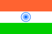 Flagge Indien