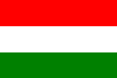 Flagge Ungarn