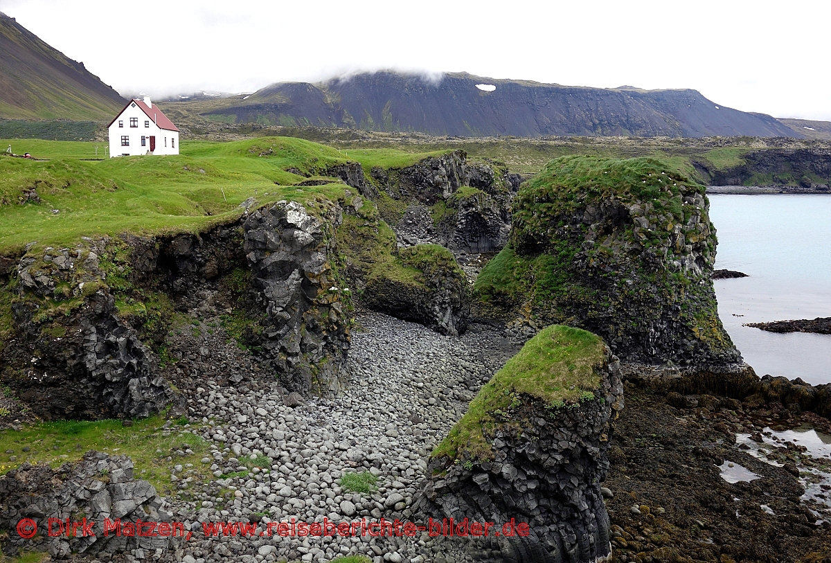 Island, Arnarstapi, Kste