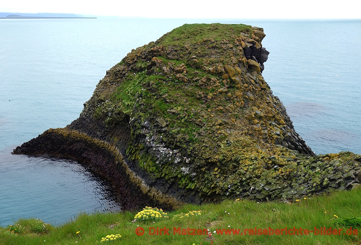 Island, Kste, Gesteinsformation