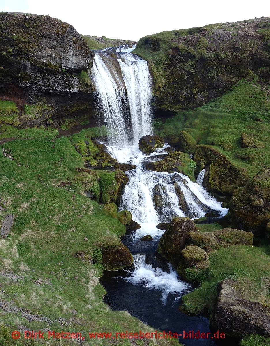 Island, Wasserfall Selvallafoss