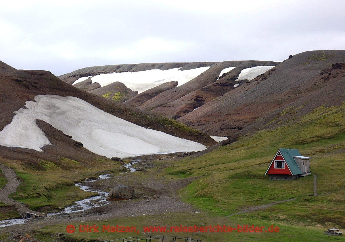 Island, Kerlingarfjll Umgebung