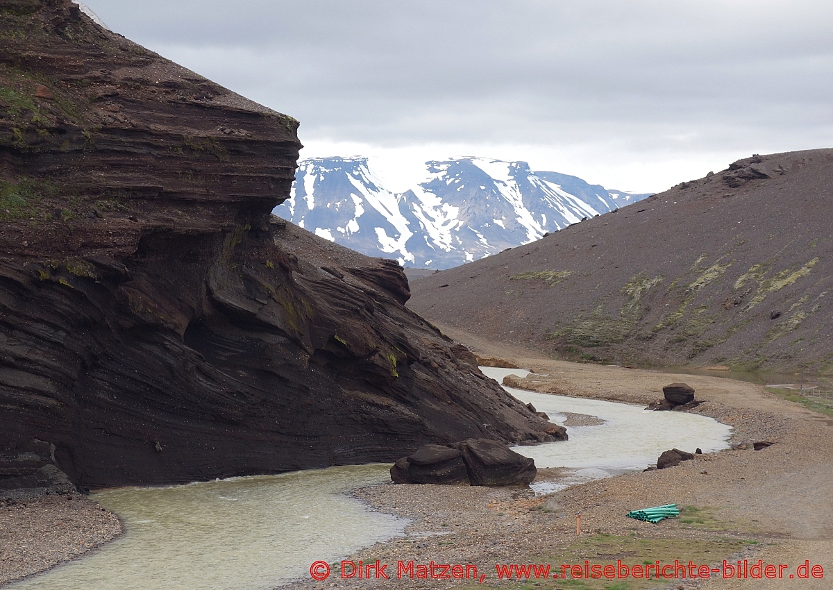 Island, Kerlingarfjll, Fluss Asgarsa