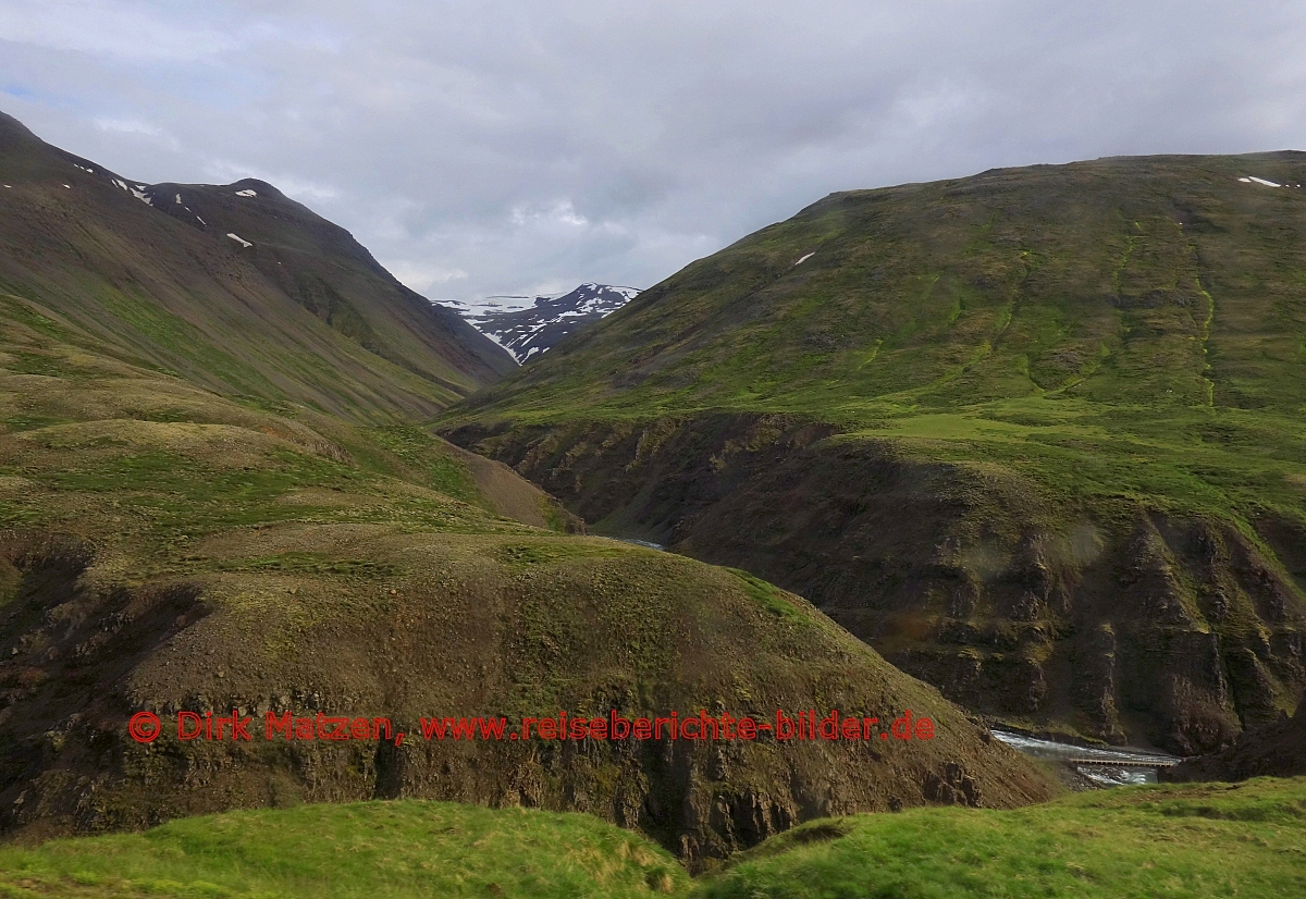 Island, Landschaft am Norðurlandsvegur