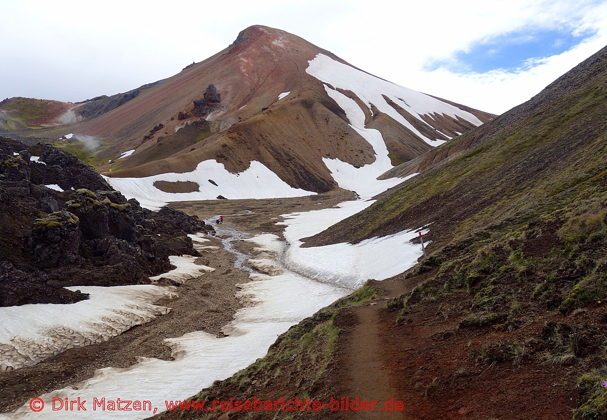 Island, Laugavegur in Landmannalaugar