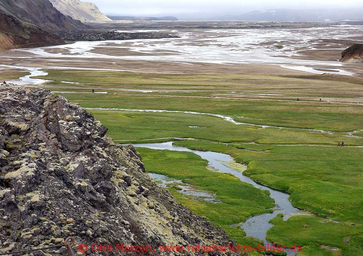 Island, Niederung Landmannalaugar