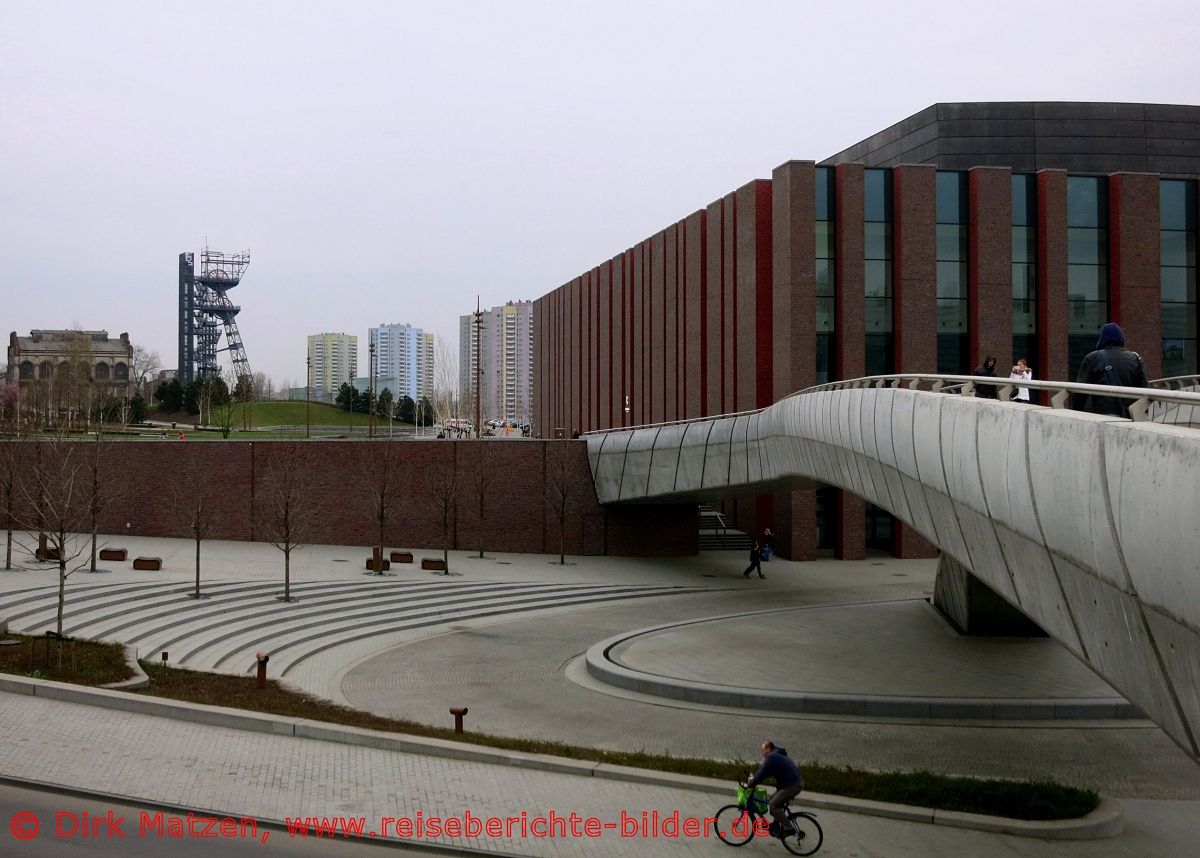 Kattowitz, Brücke zur Konzerthalle