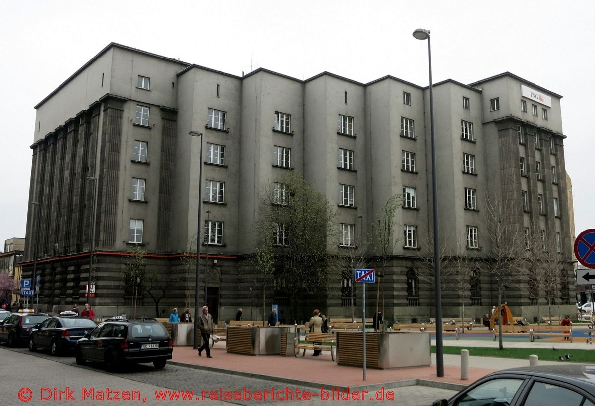 Kattowitz, Gebäude am Rynek