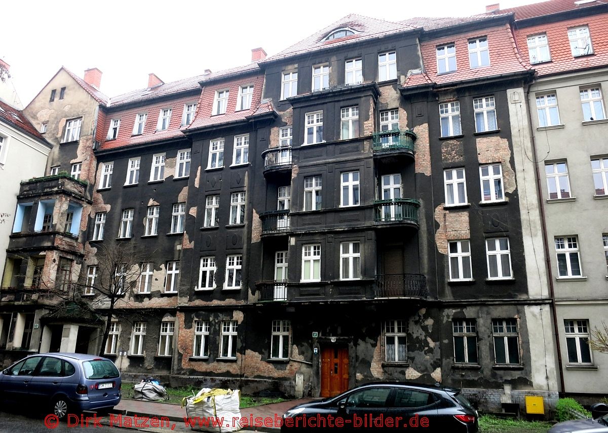 Kattowitz, Gebude mit Sanierungsbedarf