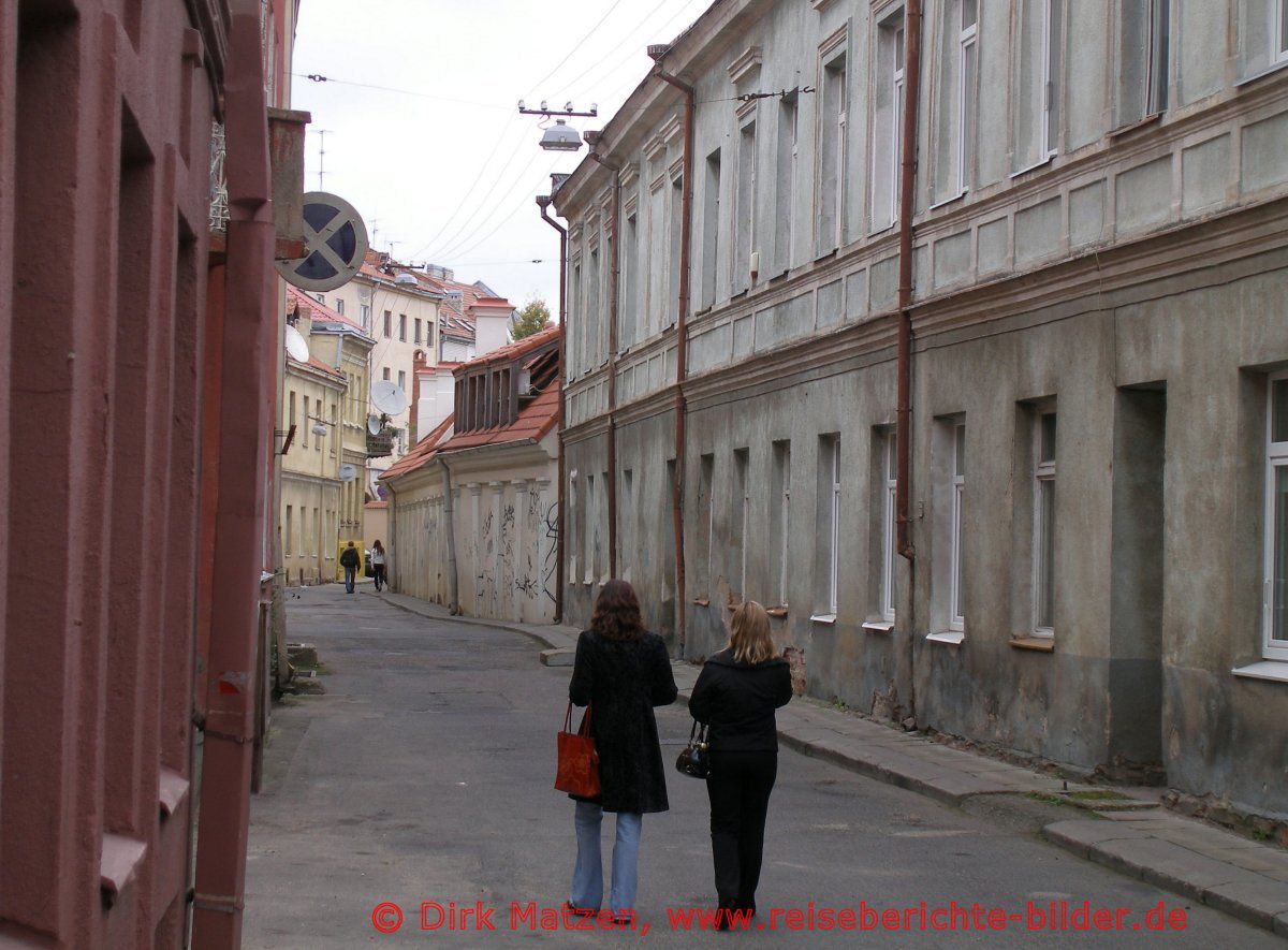 Kaunas, Altstadt-Nebenstrae