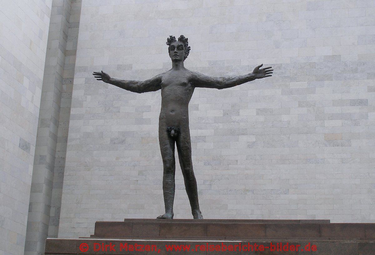 Kaunas, Statue Mann