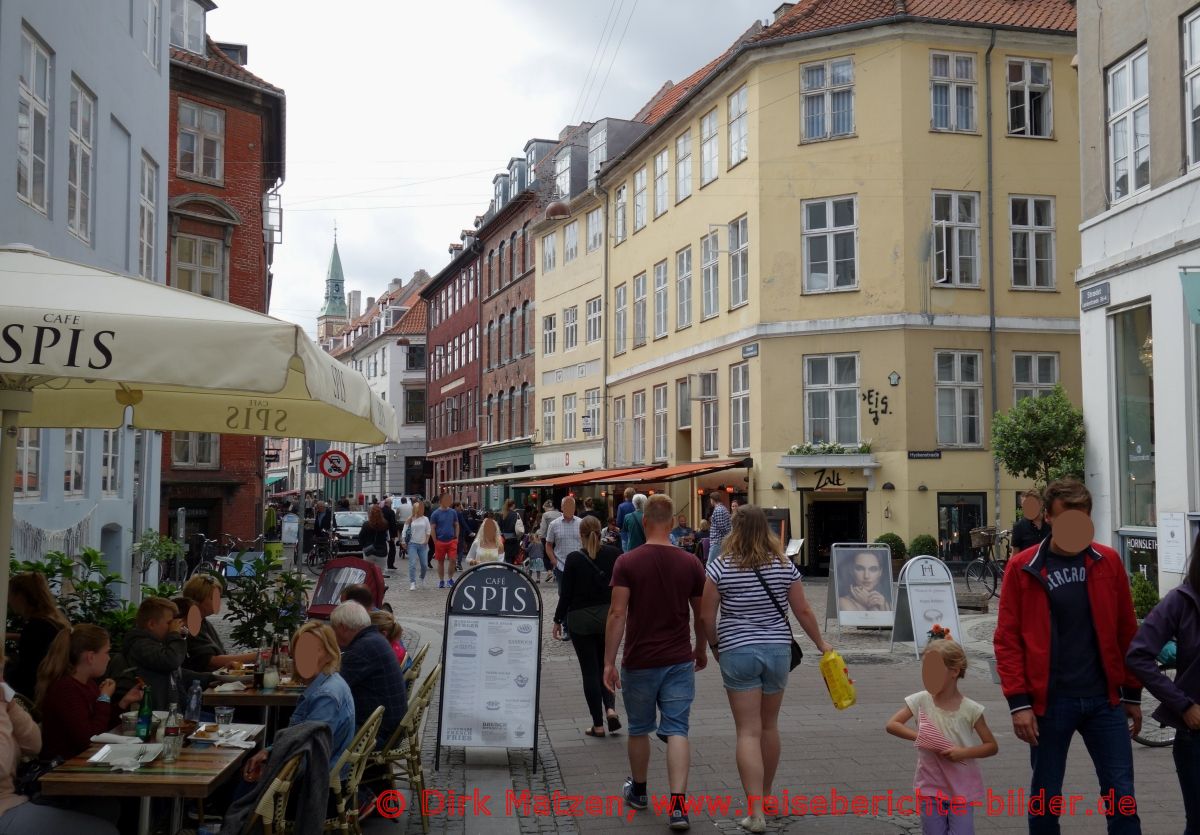 Kopenhagen, Fussgängerzone, Laederstraede