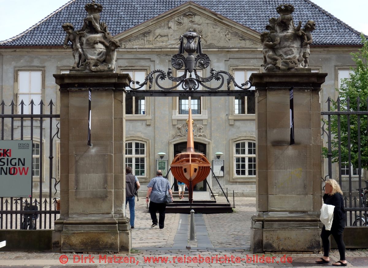 Kopenhagen, Dnisches Design-Museum, Eingang