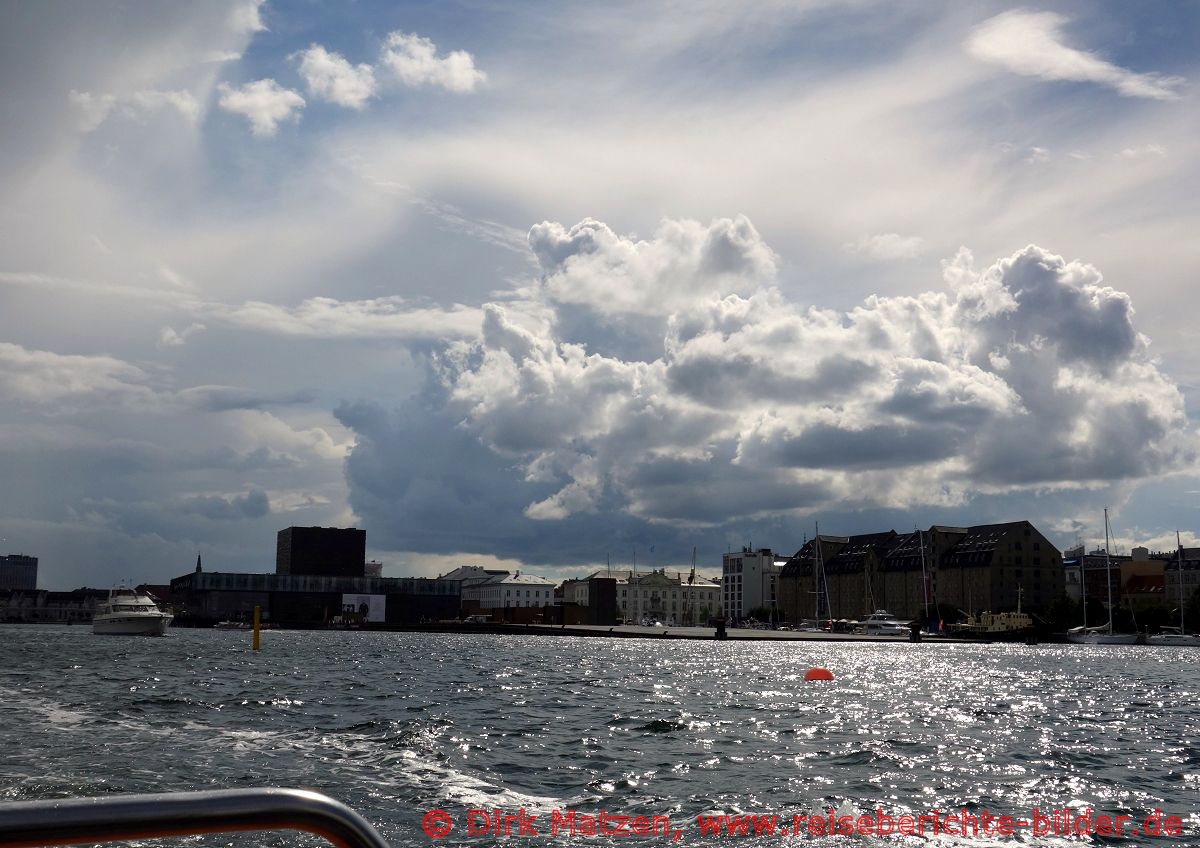 Kopenhagen, Wolken, Inderhavnen