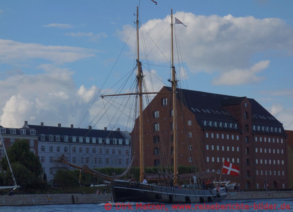 Kopenhagen, Inderhavnen Segelschiff