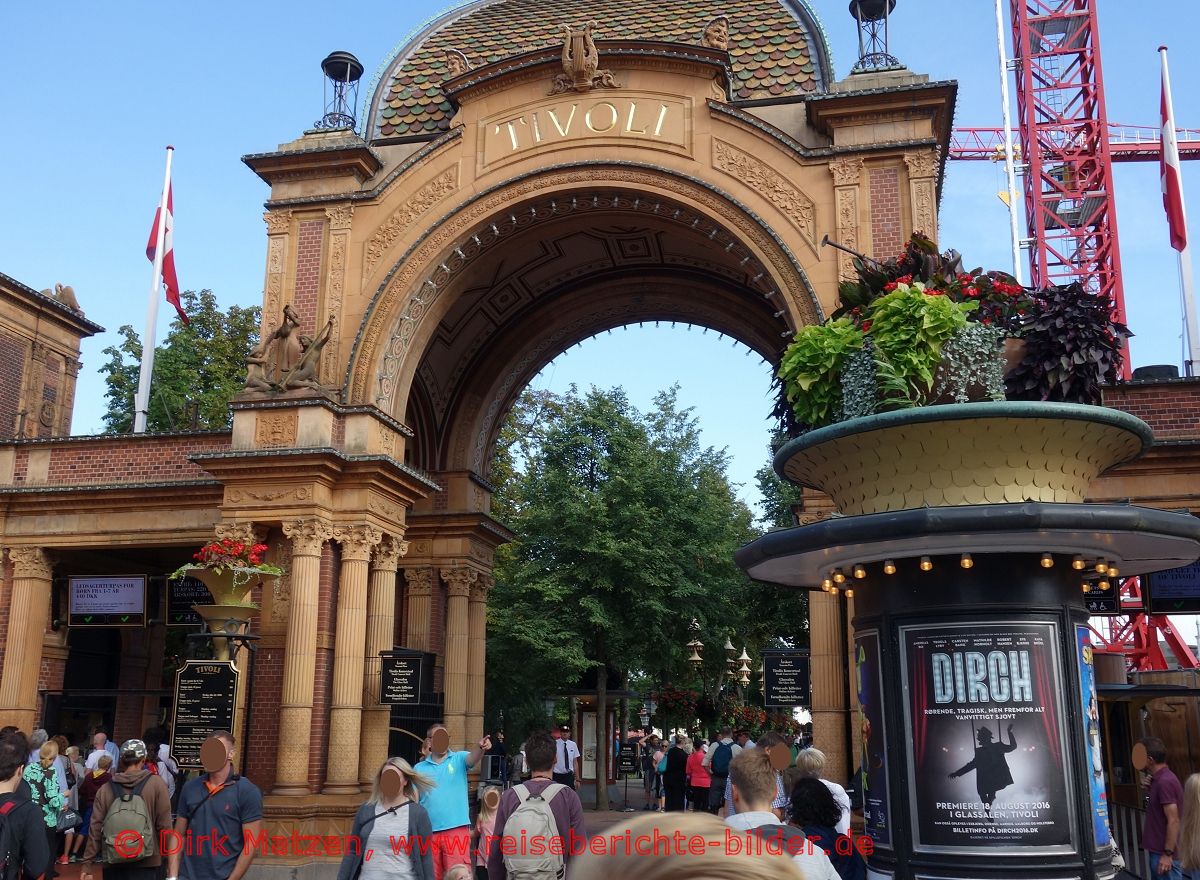 Kopenhagen, Tivoli-Eingang