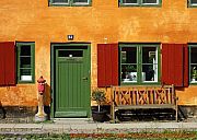 Kopenhagen, nyboder-gebaeudedetail