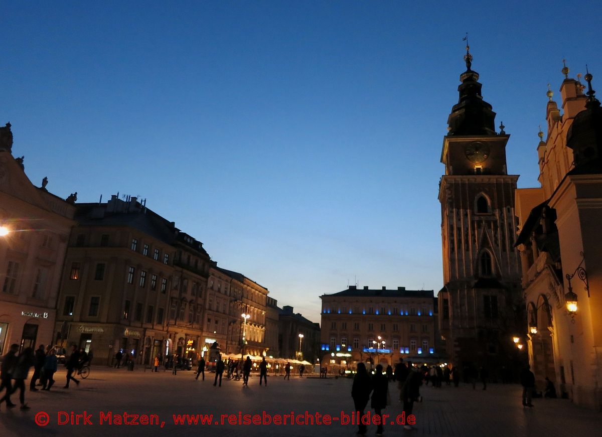 Krakau, Hauptmarkt, Rathausturm