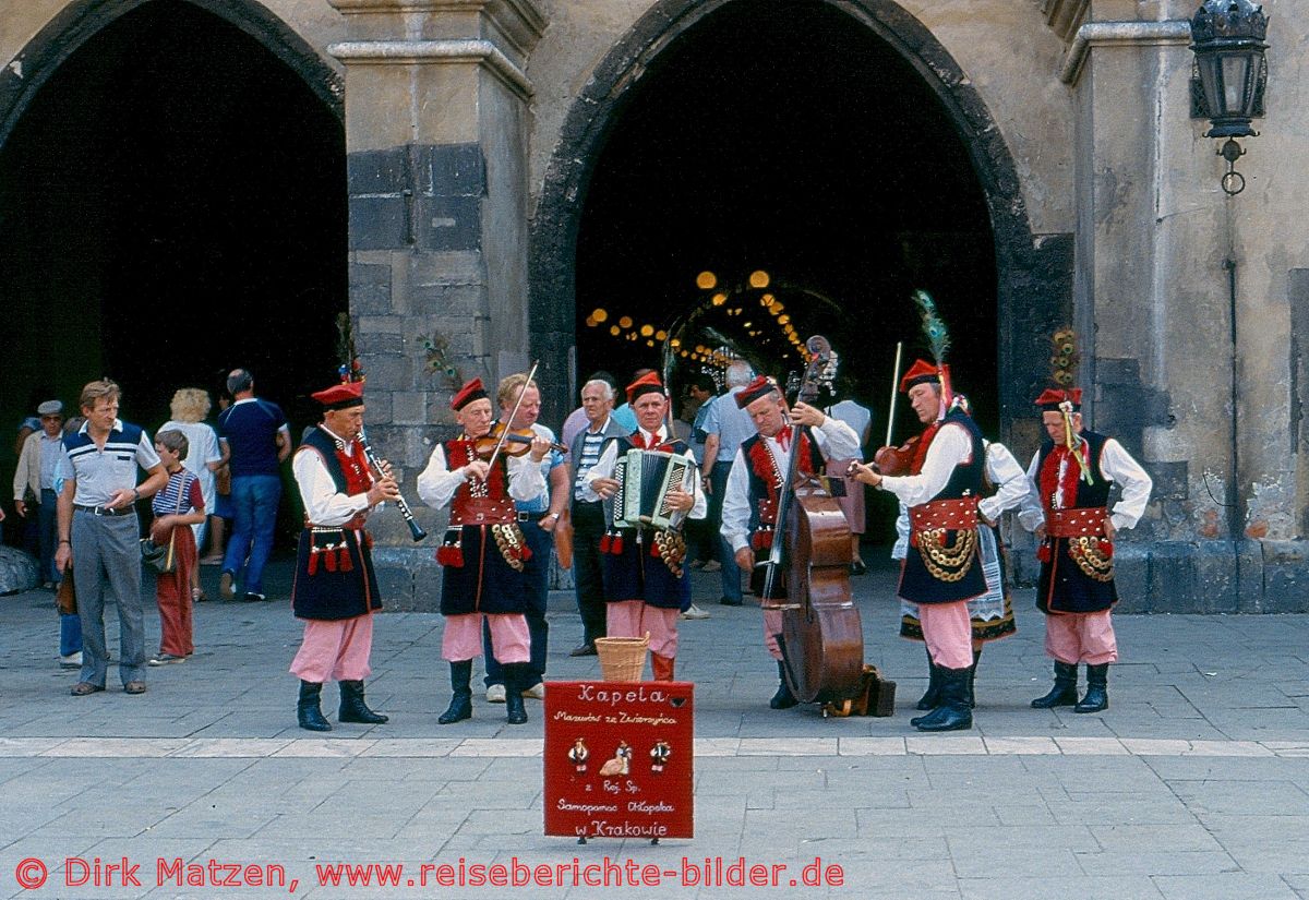 Krakau, Kapelle in Krakauer Tracht 1987