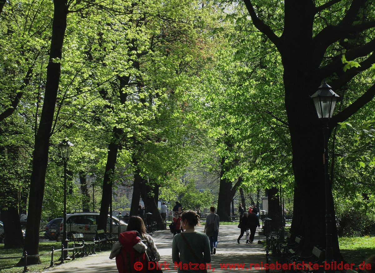 Krakau, grner Park Planty